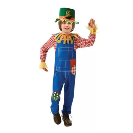 Madárijesztő Harvest gyerek jelmez 110–120 cm méretben