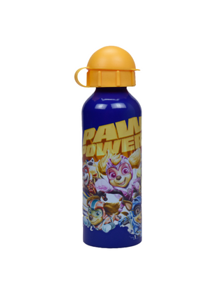 Mancs Őrjárat Power Up alumínium kulacs ivókupakkal 520 ml, gyerekeknek készült könnyű és tartós ivókulacs.