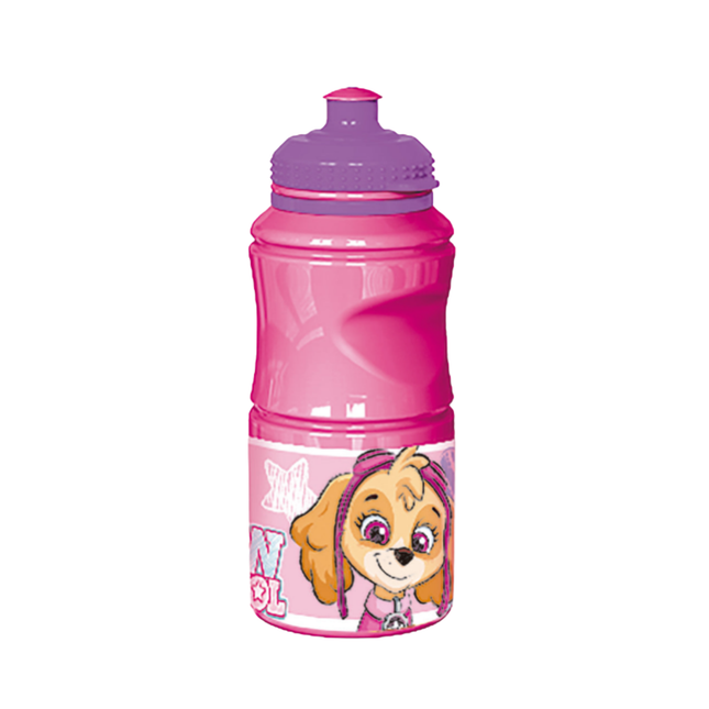Mancs Őrjárat Sketch Hold mintás műanyag sportkulacs, 380 ml űrtartalommal.