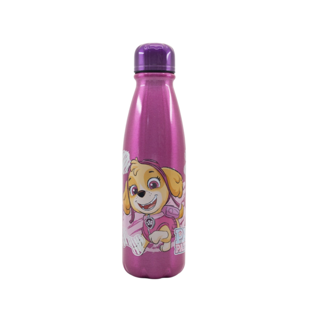 Mancs Őrjárat Sketch mintás alumínium kulacs csavaros kupakkal, 600 ml űrtartalommal.