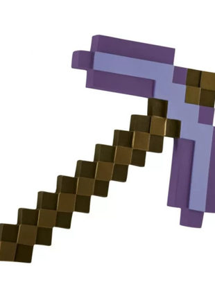 Minecraft Mojang csákány 40 cm-es fólia lufi gyerek születésnapra vagy buli dekorációhoz