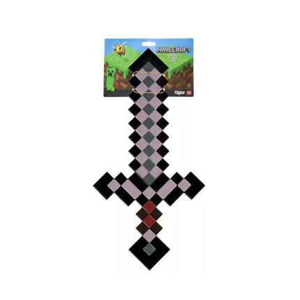 Minecraft Netherite kard 51 cm-es jelmez kiegészítő gyerekeknek cosplay, születésnap vagy buli játékhoz