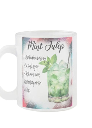 Egyedi bögre ami a mint julep koktél recept szerepel