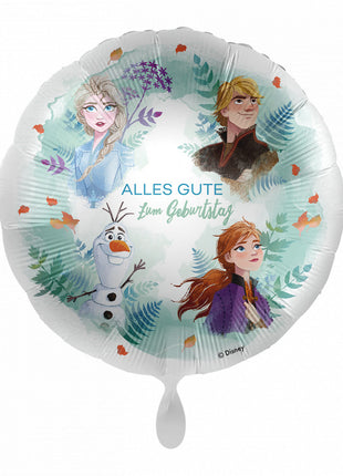 Disney Jégvarázs Squad Alles Gute zum Geburtstag fólia lufi 43 cm