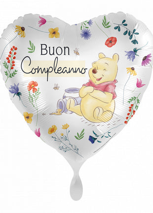 Disney Micimackó Fun Buon Compleanno fólia lufi 43 cm