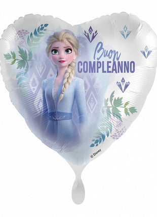 Disney Jégvarázs Elsa Buon Compleanno fólia lufi 43 cm