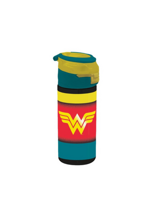 Wonder Woman műanyag szívószálas kulacs 532 ml