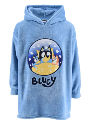 Bluey Stars belebújós plüss polár takaró, poncsó 3/5 év