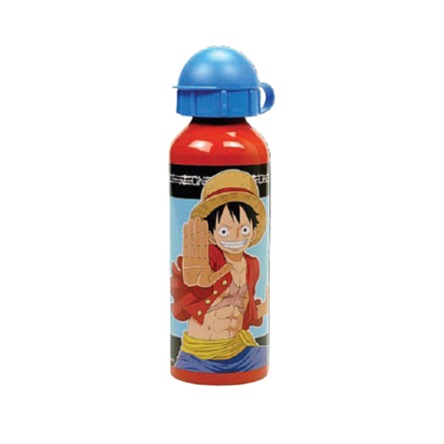One Piece Striking mintás alumínium kulacs ivókupakkal, 520 ml űrtartalommal.