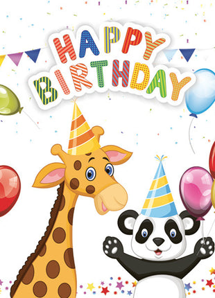 Happy Birthday Star szalvéta 20 db-os 33x33 cm