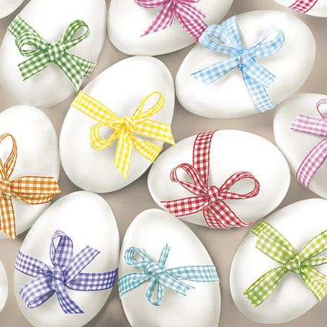 Húsvét Ribbon szalvéta 20 db-os 33x33 cm