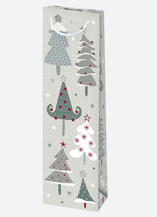 Karácsony Patterned papír italtáska 12x40x9 cm