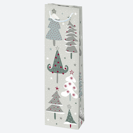 Karácsony Patterned papír italtáska 12x40x9 cm