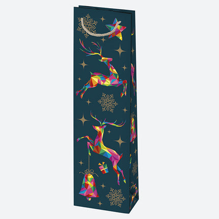 Karácsony Patterned papír italtáska 12x40x9 cm