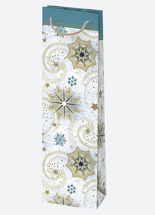 Karácsony Patterned papír italtáska 12x40x9 cm