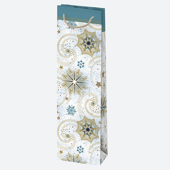 Karácsony Patterned papír italtáska 12x40x9 cm