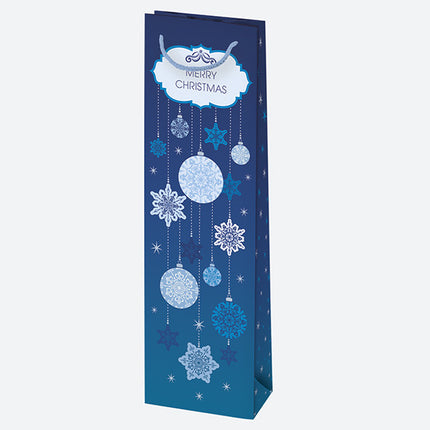 Karácsony Patterned papír italtáska 12x40x9 cm