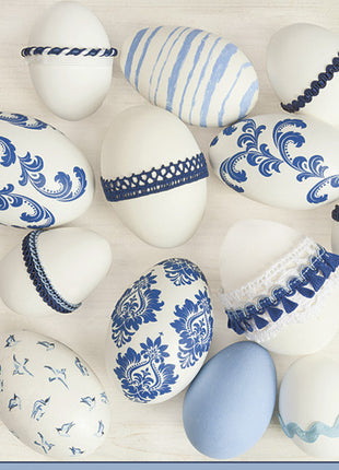 Húsvét Blue Style szalvéta 20 db-os 33x33 cm