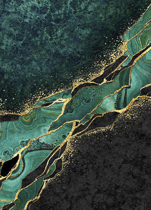 Márvány mintás Malachite szalvéta 20 db-os 33x33 cm
