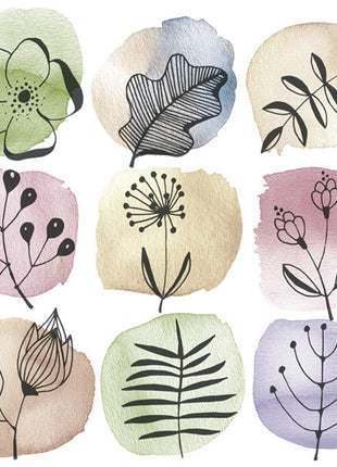 Virág Flora Stamps szalvéta 20 db-os 33x33 cm