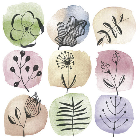 Virág Flora Stamps szalvéta 20 db-os 33x33 cm