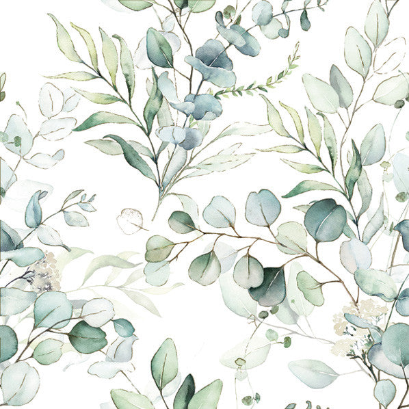 Virág Eucalyptus Twigs szalvéta 20 db-os 33x33 cm