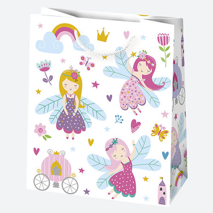 Party Infantile papír ajándéktasak, ajándékzacskó 19x23x10,5 cm