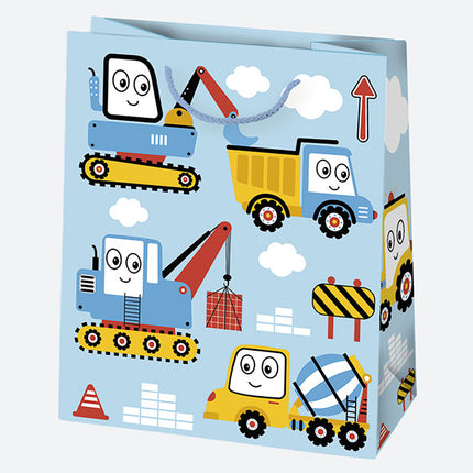 Party Infantile papír ajándéktasak, ajándékzacskó 19x23x10,5 cm