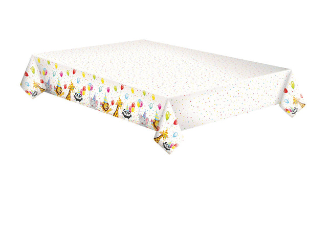 Happy Birthday Star papír asztalterítő 120x180 cm