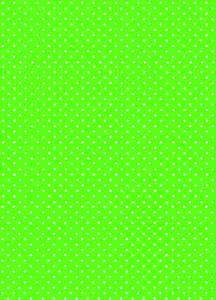 Zöld White Dots papír asztalterítő 120x180 cm