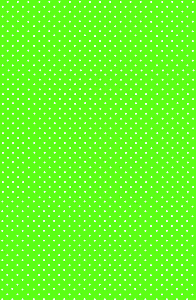 Zöld White Dots papír asztalterítő 120x180 cm
