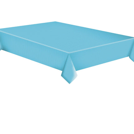 Kék White Dots papír asztalterítő 120x180 cm