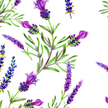 Levendula Twigs papír asztalterítő 120x180 cm