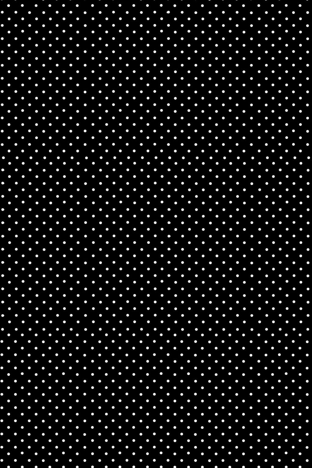 Fekete White Dots papír asztalterítő 120x180 cm