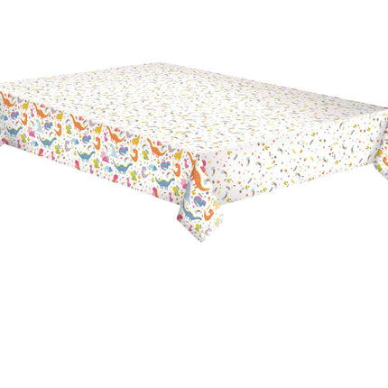 Dinoszaurusz Funny papír asztalterítő 120x180 cm