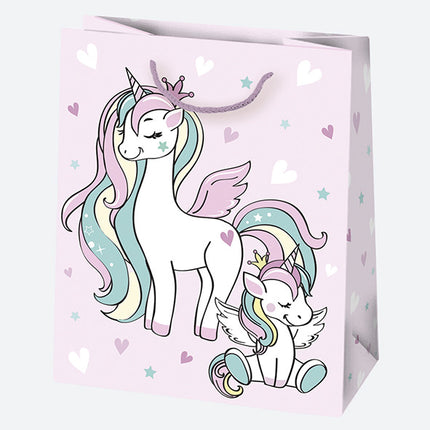 Babaváró Welcome papír ajándéktasak, ajándékzacskó 19x23x10,5 cm