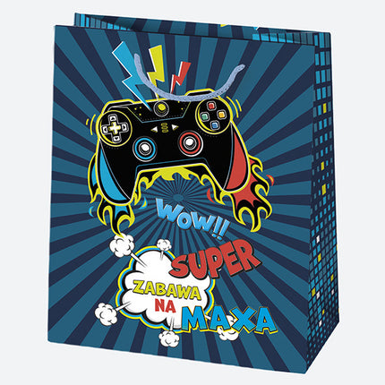 Happy Birthday For Everyone papír ajándéktasak, ajándékzacskó 19x23x10,5 cm