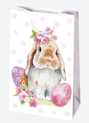 Húsvét Bunny papír ajándéktasak, ajándékzacskó 16x24x7 cm