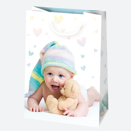 Baba Little Blessings papír ajándéktasak, ajándékzacskó 23x32x11 cm