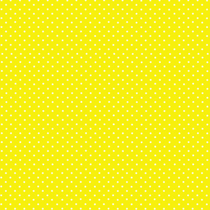 Sárga White Dots papír asztalterítő 120x180 cm