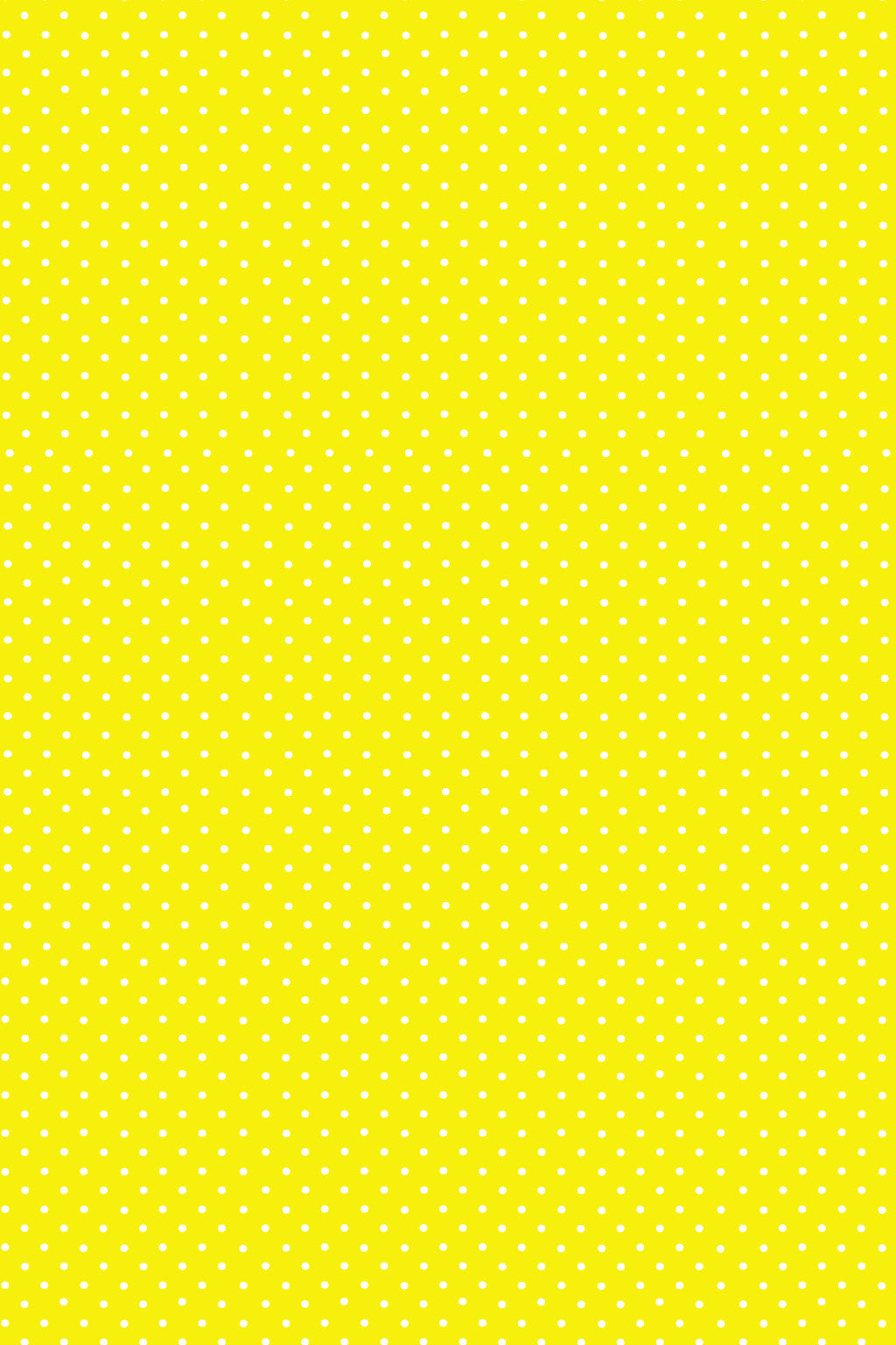 Sárga White Dots papír asztalterítő 120x180 cm
