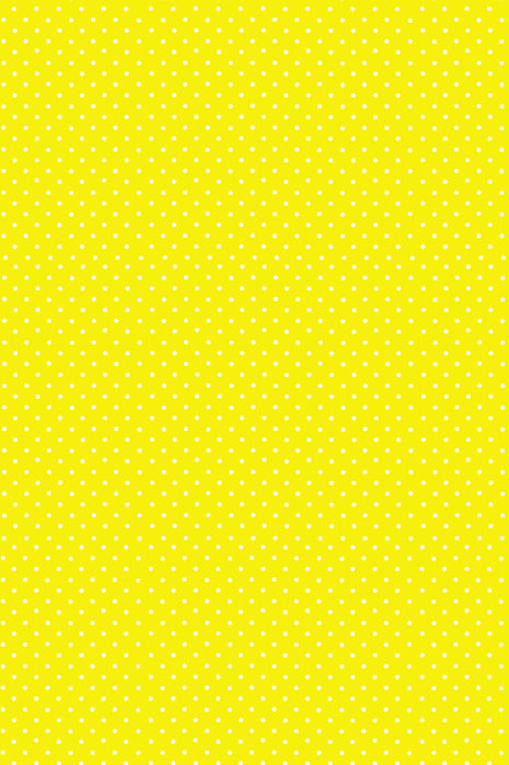 Sárga White Dots papír asztalterítő 120x180 cm