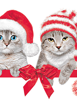 Cicás Christmas Hats szalvéta 20 db-os 33x33 cm