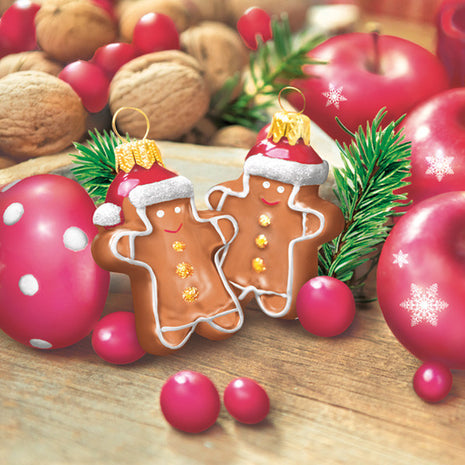 Karácsony Gingerbread szalvéta 20 db-os 33x33 cm