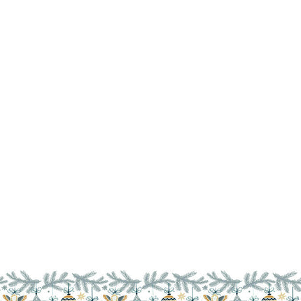 Karácsony Nordic Style papír asztalterítő 120x180 cm