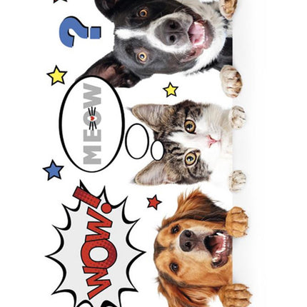 Állatos Furry Friends A/4 gumis mappa