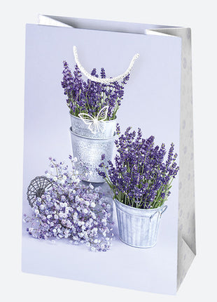 Virág Bouquets papír ajándéktasak, ajándékzacskó 16x24x7 cm