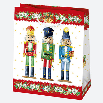 Karácsony Mix papír ajándéktasak, ajándékzacskó 19x23x10,5 cm