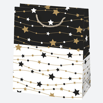 Karácsony Mix papír ajándéktasak, ajándékzacskó 19x23x10,5 cm