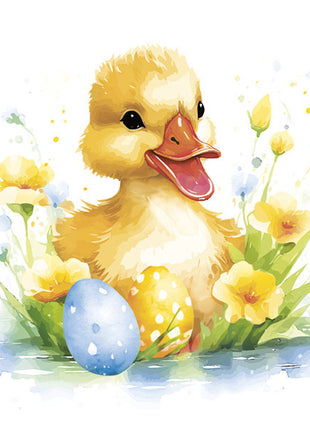 Húsvét Cute Baby Duck szalvéta 20 db-os 33x33 cm